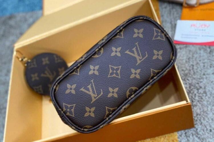 Túi LV Neverfull BB Monogram M46705 Nâu Kem