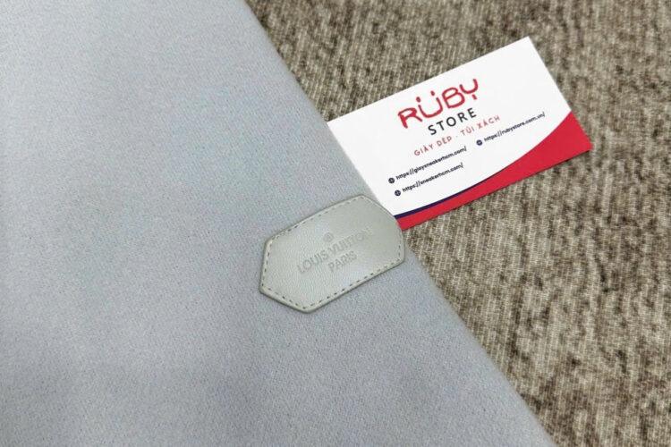 Áo Khoác LV Signature Short Hooded Wrap Coat Grey Monogram Xám