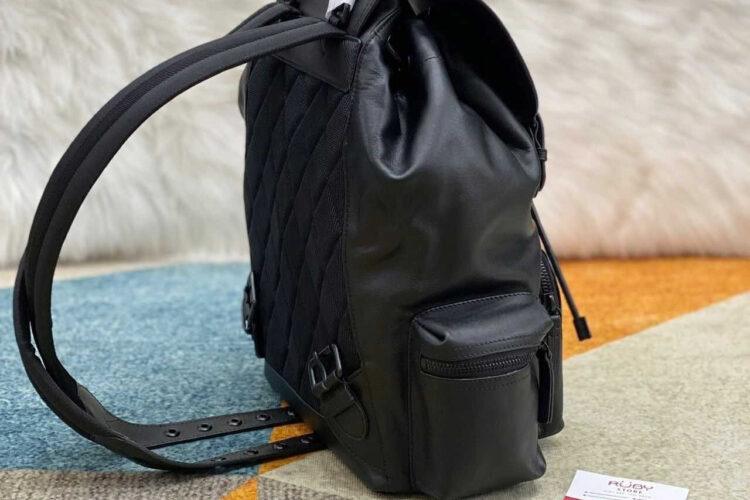 Ba Lô Burberry Classic Black Leather Backpack Màu đen 42CM
