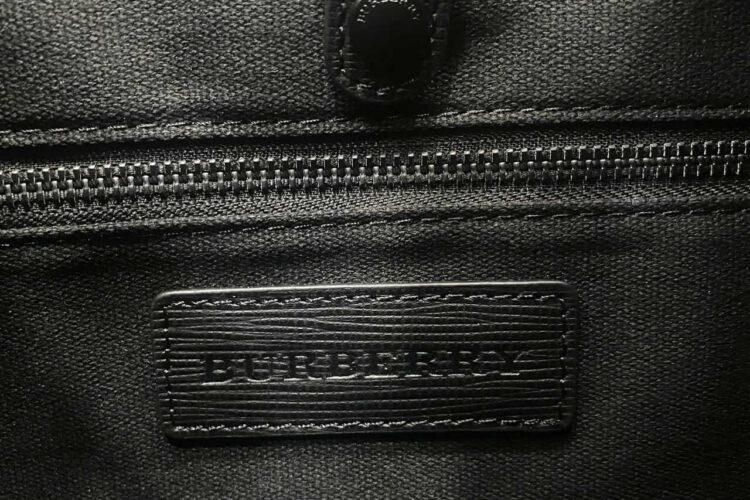Ba Lô Burberry Classic Black Leather Backpack Màu đen 42CM