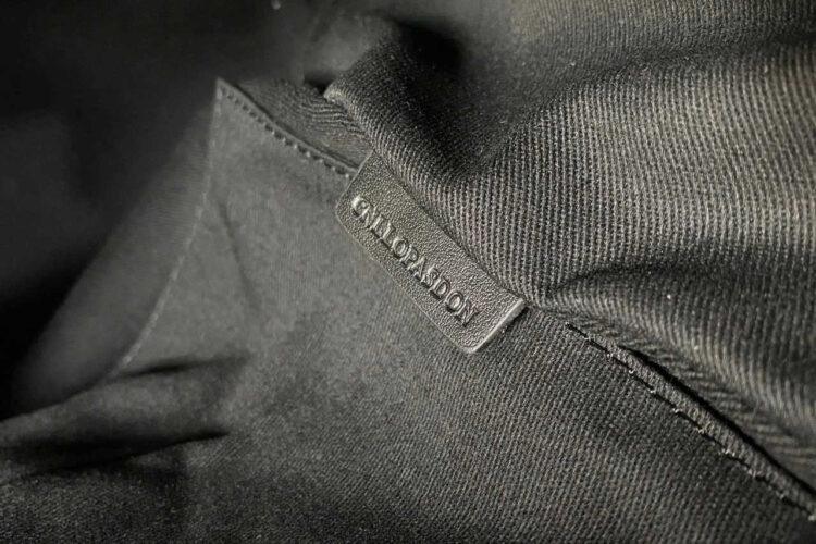 Ba Lô Burberry London Check and Leather Backpack Dark Charcoal