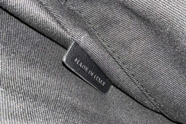 Ba Lô Burberry Rocco Backpack Charcoal Grey Check Canvas Màu đen