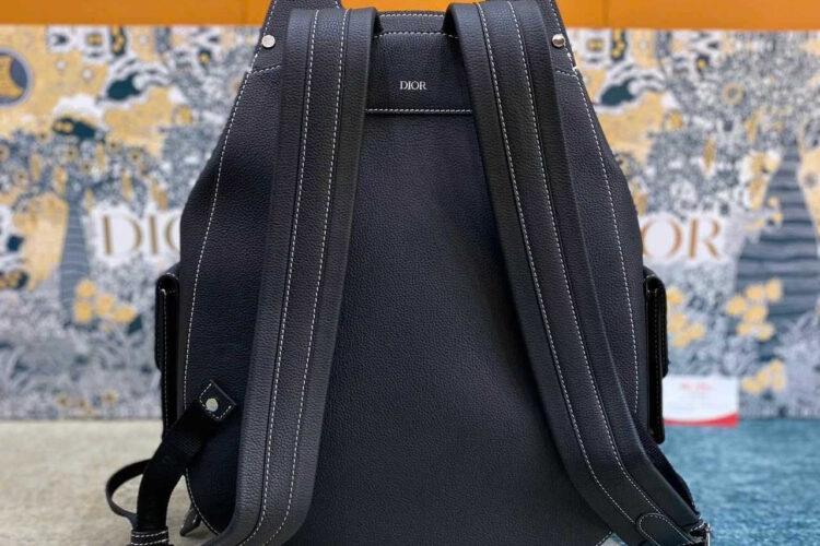 Ba Lô Dior Maxi Gallop Backpack So Black Calfskin Đen