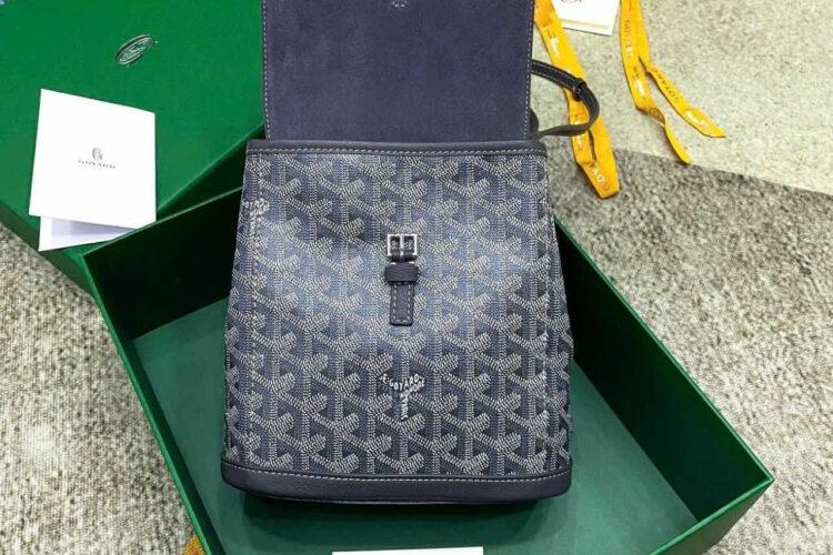 Balo Goyard Alpin Mini Backpack Grey Đen Xám