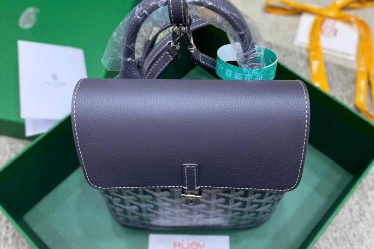 Balo Goyard Alpin Mini Backpack Grey Đen Xám