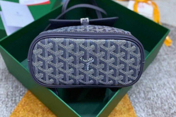 Balo Goyard Alpin Mini Backpack Grey Đen Xám