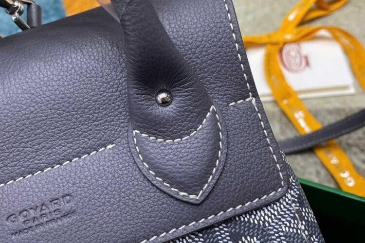 Balo Goyard Alpin Mini Backpack Grey Đen Xám