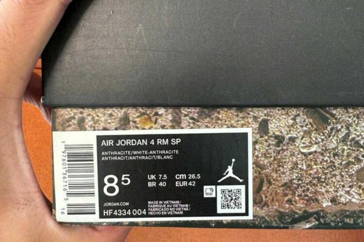 Giày Air Jordan 4 Nigel Sylvester Driveway Grey Xám