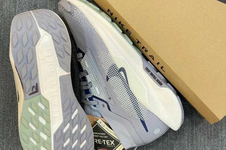 Giày Nike Pegasus Trail 5 Gore-Tex Cement Grey Jade Navy Xám