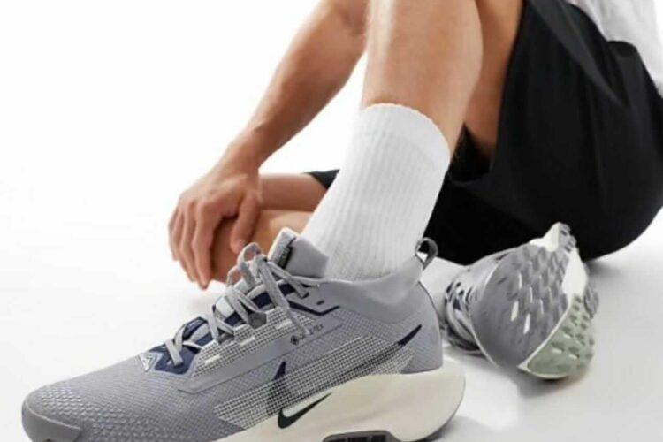 Giày Nike Pegasus Trail 5 Gore-Tex Cement Grey Jade Navy Xám