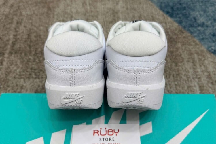 Giày Nike SB Force 58 Premium White Black Trắng đen