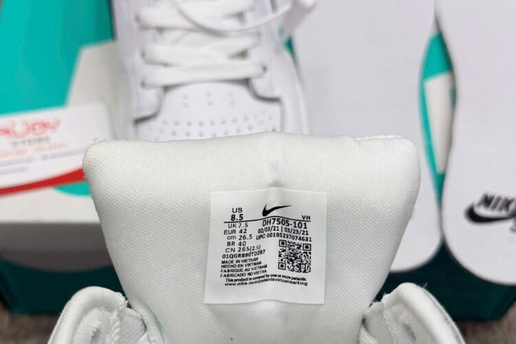 Giày Nike SB Force 58 Premium White Black Trắng đen