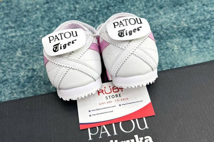 Giày PATOU x Onitsuka Tiger Mexico 66 Ballerina White Cotton Candy