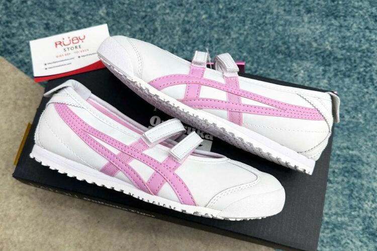 Giày PATOU x Onitsuka Tiger Mexico 66 Ballerina White Cotton Candy