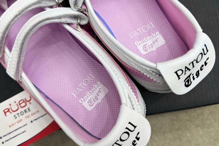 Giày PATOU x Onitsuka Tiger Mexico 66 Ballerina White Cotton Candy