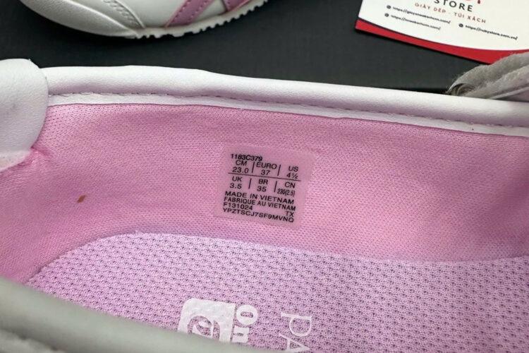 Giày PATOU x Onitsuka Tiger Mexico 66 Ballerina White Cotton Candy
