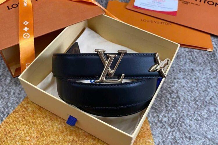 Thắt lưng hai mặt Pretty LV 30mm Reversible Belt M0699 GHW