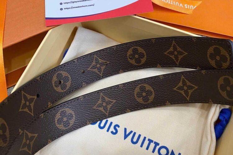 Thắt lưng hai mặt Pretty LV 30mm Reversible Belt M0699 GHW