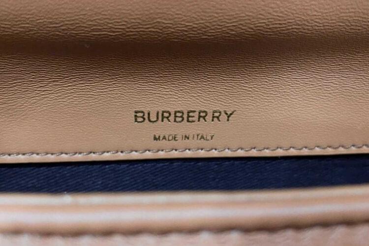Túi Burberry Lola Small Quilted Brown Màu Nâu
