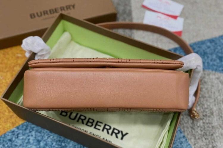 Túi Burberry Lola Small Quilted Brown Màu Nâu