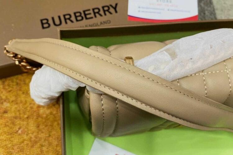Túi Burberry Lola Small Quilted Mapple Beige Màu Be