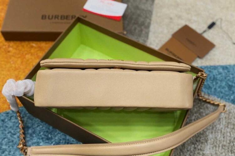 Túi Burberry Lola Small Quilted Mapple Beige Màu Be