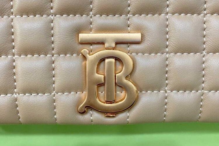 Túi Burberry Lola Small Quilted Mapple Beige Màu Be