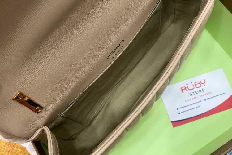Túi Burberry Lola Small Quilted Mapple Beige Màu Be