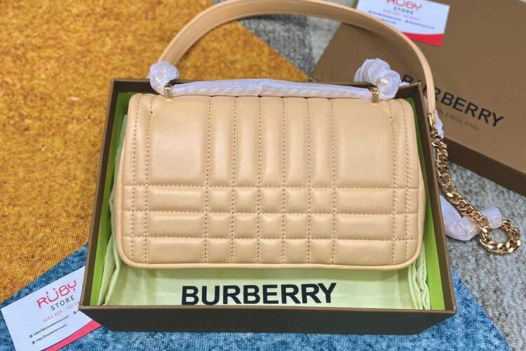 Túi Burberry Lola Small Quilted Mapple Cream Màu Kem