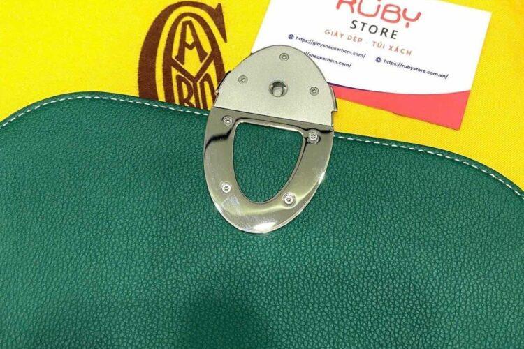 Túi Goyard 233 Bag Green Goyardine Canvas And Calfskin Xanh Lá