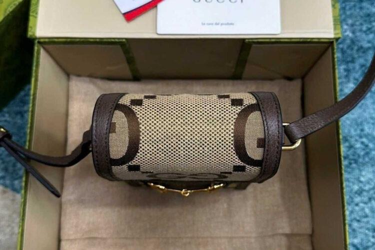 Túi Gucci 1955 Horsebit Phone Box Mini Bag GG Jumbo