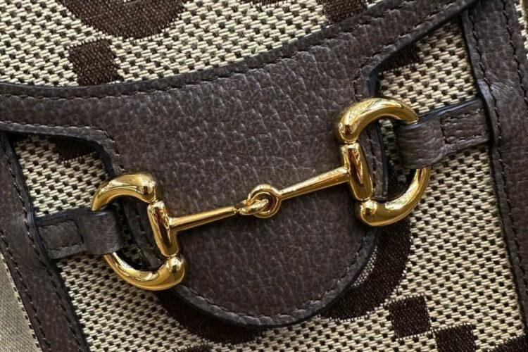 Túi Gucci 1955 Horsebit Phone Box Mini Bag GG Jumbo