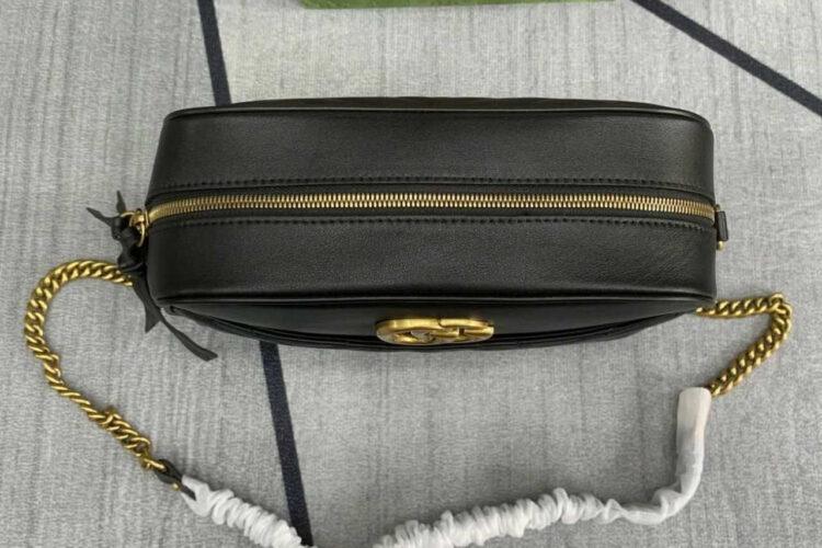 Túi Gucci GG Marmont Medium Matelasse Shoulder Crossbody Bag Black