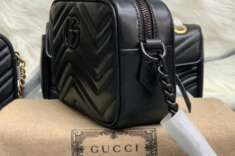Túi Gucci GG Marmont Mini Shoulder Bag Black