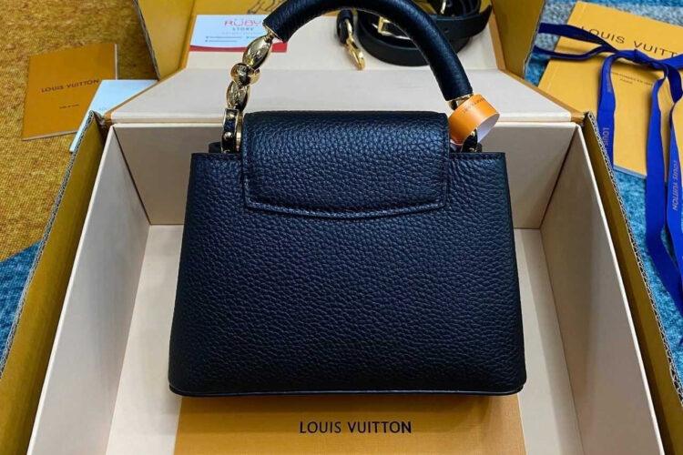 Túi LV Capucines Mini Jewelily M23943 Black Màu đen