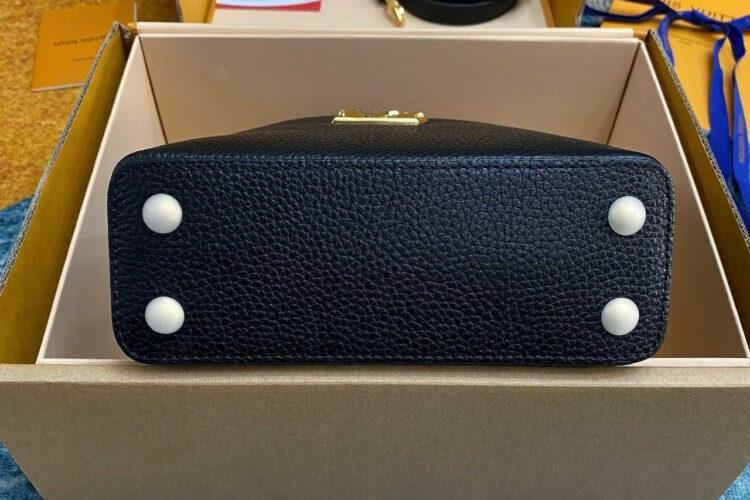 Túi LV Capucines Mini Jewelily M23943 Black Màu đen