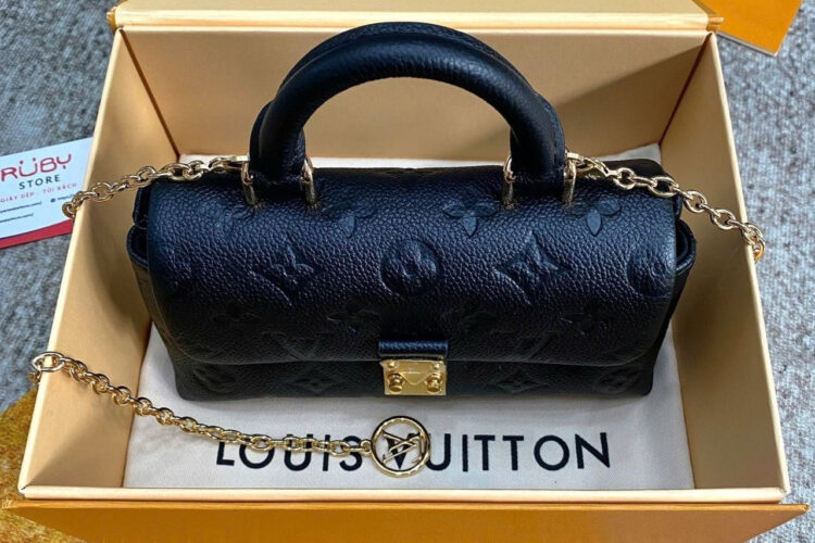Túi LV Nano Madeleine M12144 Black Monogram Empreinte đen