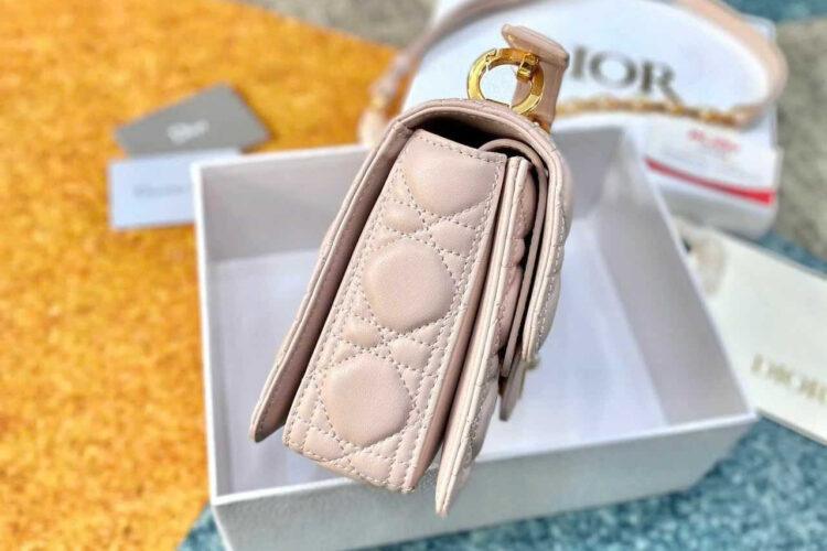 Túi Small Dior Jolie Top Handle Bag Blush Pink Hồng
