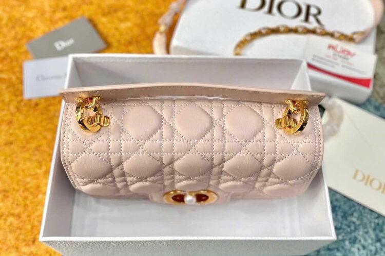 Túi Small Dior Jolie Top Handle Bag Blush Pink Hồng