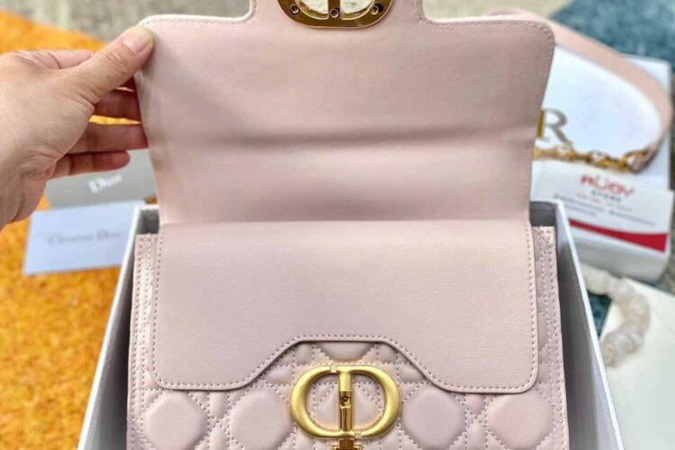 Túi Small Dior Jolie Top Handle Bag Blush Pink Hồng