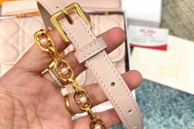 Túi Small Dior Jolie Top Handle Bag Blush Pink Hồng