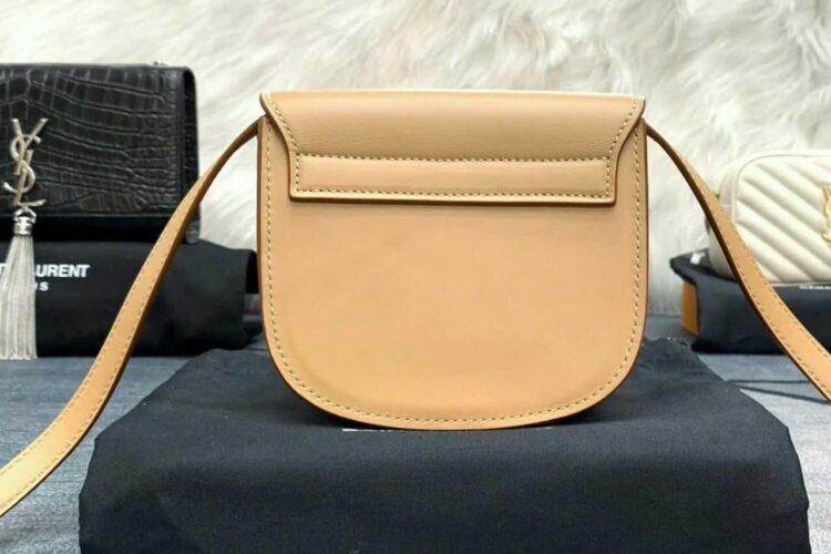 Túi YSL Kaia Mini Satchel Bag Beige Light Brown Màu Be