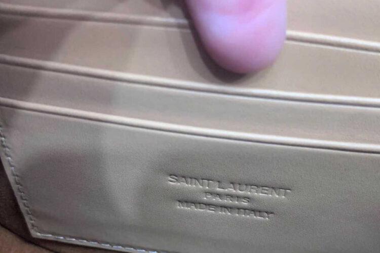 Túi YSL Kaia Mini Satchel Bag Beige Light Brown Màu Be