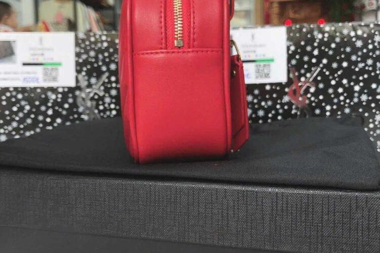 Túi YSL Lou Belt Bag In Quilted Leather Red Màu Đỏ