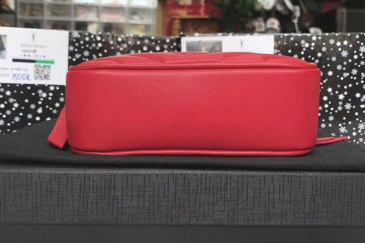 Túi YSL Lou Belt Bag In Quilted Leather Red Màu Đỏ
