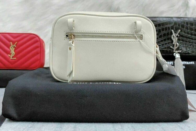 Túi YSL Lou Belt Bag In Quilted Leather White Màu Trắng
