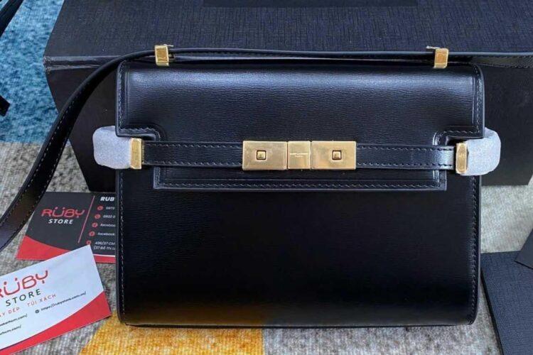 Túi YSL Mini Manhattan In Box Black GHW Màu Đen
