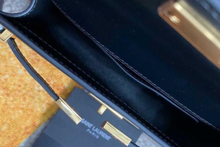 Túi YSL Mini Manhattan In Box Black GHW Màu Đen