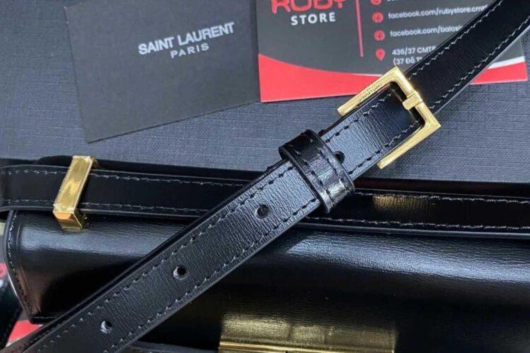 Túi YSL Mini Manhattan In Box Black GHW Màu Đen
