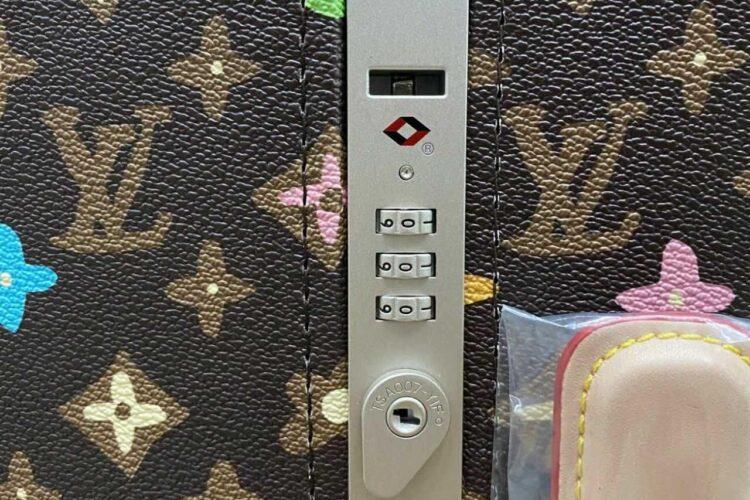 Vali LV Tyler Horizon 55 Monogram Craggy Chocolate